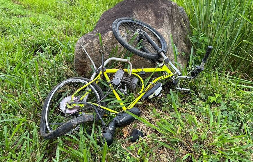 Morre ciclista de 16 anos atropelado por carreta na BR-116 em Leopoldina