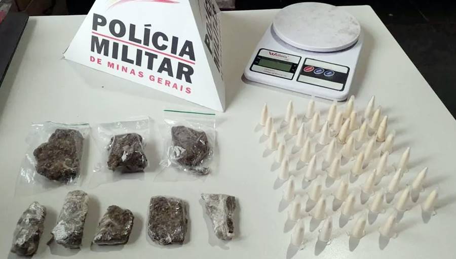 Mais de 50 porções de cocaína e maconha são apreendidas no cemitério de Mar de Espanha