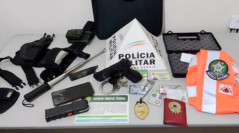 Homem que se passava por delegado e ameaçava moradores é preso em São Sebastião da Vargem Alegre