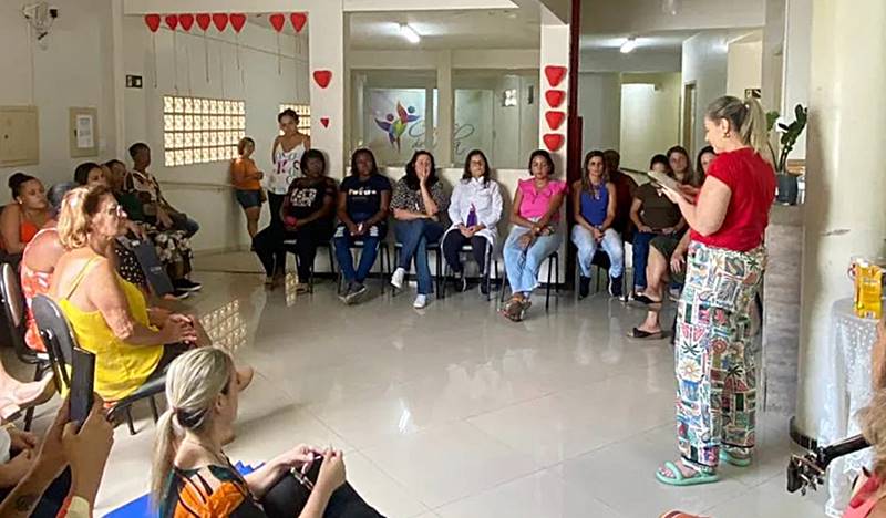 Polo de Saúde em Leopoldina promove roda de conversa para celebrar Dia Internacional da Mulher