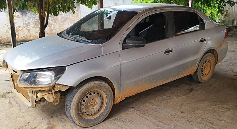 Fiscalização da PM na zona rural de Estrela Dalva recupera veículo furtado e prende suspeito