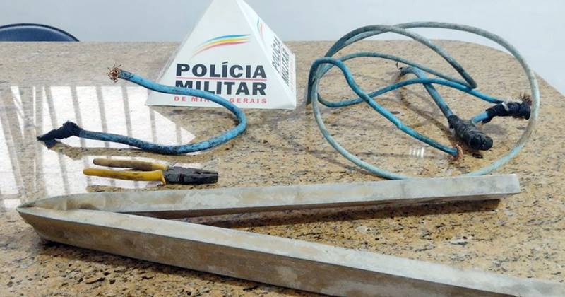 Homem é preso pela PM após furtar fios e deixar CAPS de Leopoldina sem energia elétrica