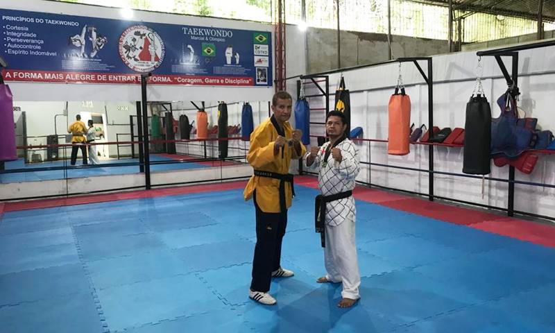 Grão Mestre Celestino Sobrinho inaugura Academia de Artes Marciais em Leopoldina