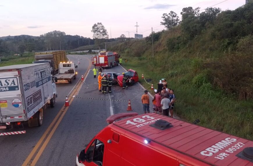 Grave acidente deixa 7 mortos na BR-040 em Alfredo Vasconcelos