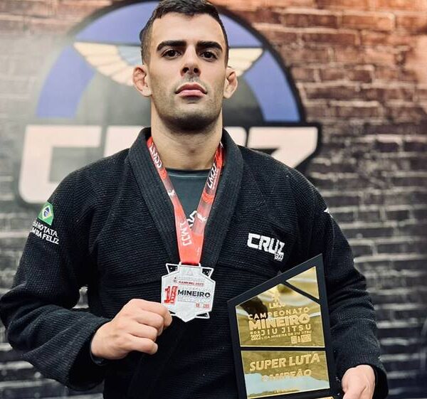 Alunos da Escola CRUZ BJJ de Leopoldina conquistam medalhas na 1ª etapa da Liga Mineira de Jiu-Jítsu