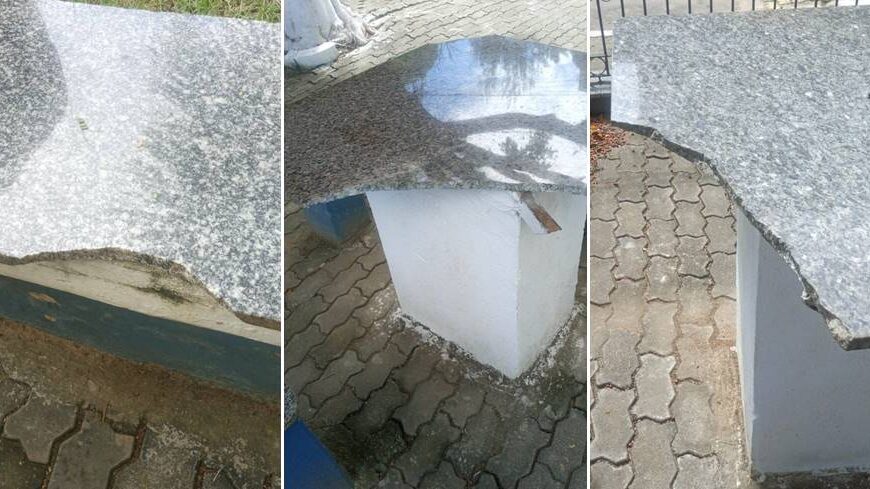 Adolescente é apreendido pela PM após praça ser alvo de vandalismo em Miraí