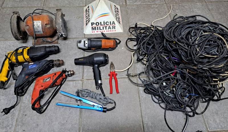 PM prende quatro pessoas por furto em menos de três horas em Cataguases