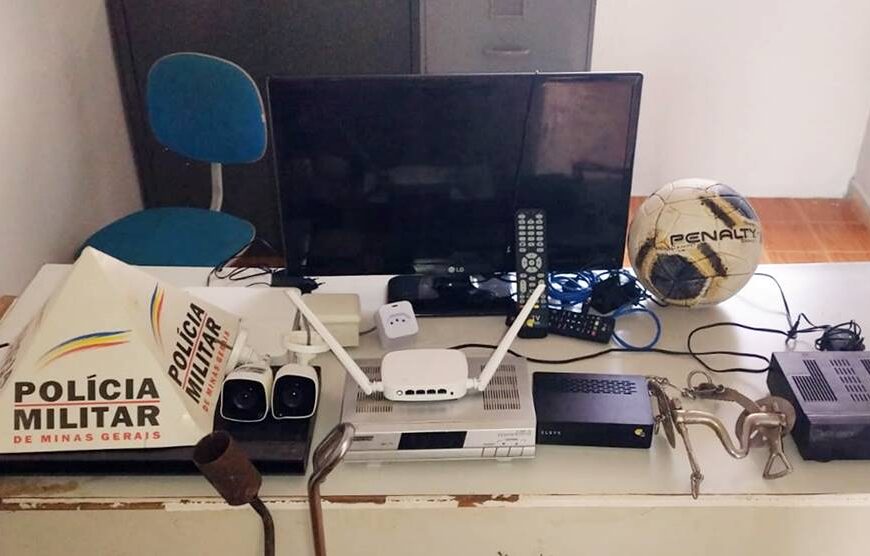 Homem é preso por furtar residência e escola em Estrela Dalva