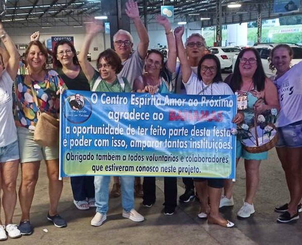 Centro Espírita Amor ao Próximo arrecada quase 7 toneladas de alimentos e produtos durante ‘Festa Solidária’ do Bahamas Mix em Leopoldina