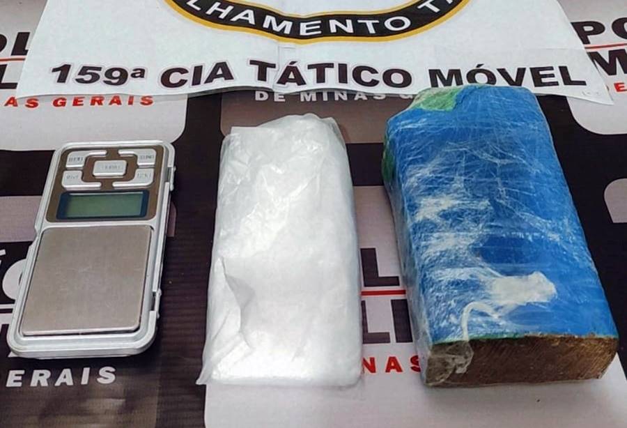 Adolescente de 17 anos corre da polícia e acaba apreendido com droga em Leopoldina
