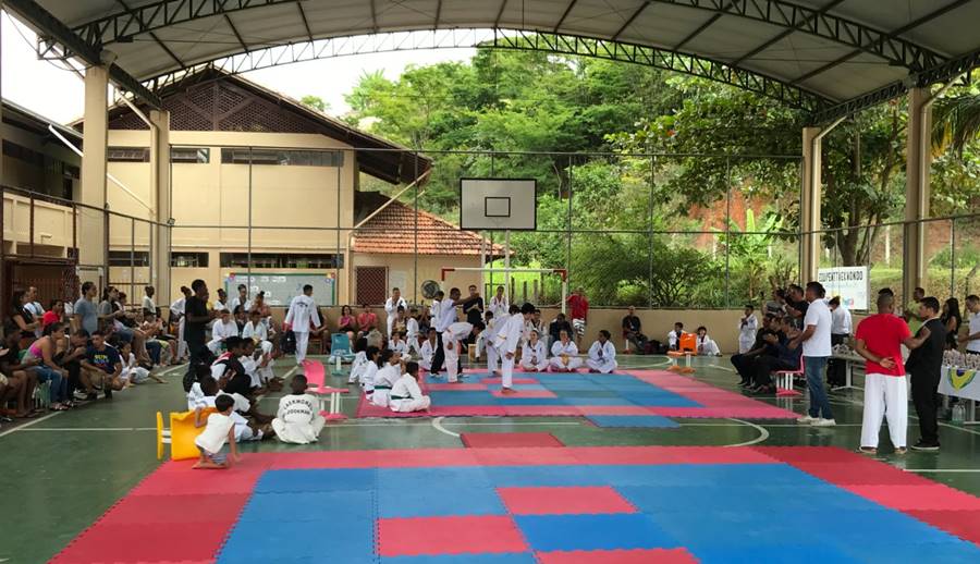 Equipes de 8 cidades participam do 2º Festival de Taekwondo Leopoldina 2023