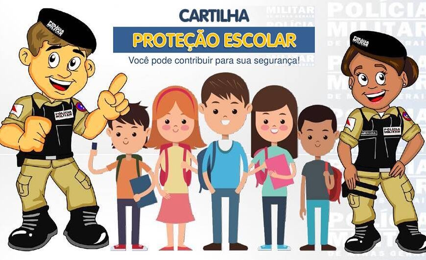 Batalhão da Polícia Militar em Leopoldina divulga cartilha de orientação para segurança nas escolas