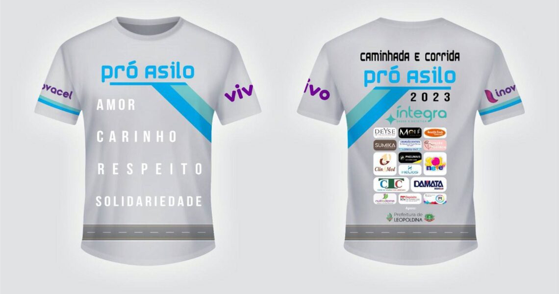 Caminhada e Corrida Pró Asilo 2023 em Leopoldina será realizada dia 4 de junho