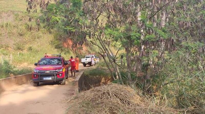 Corpo é encontrado amarrado no fundo do Rio Glória em Muriaé