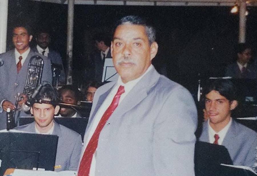 Morre o ex-maestro da Banda Musical Princesa Leopoldina, Luiz Carlos da Silva (Caxandoca)