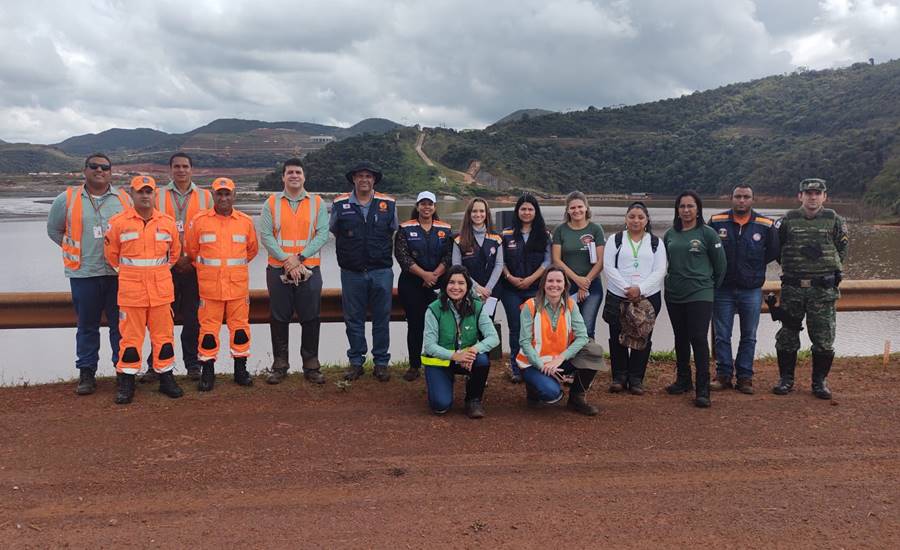 Ação integrada realiza fiscalização preventiva de barragens em Minas Gerais
