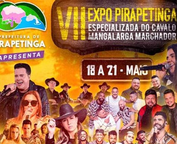 Expo Pirapetinga começa nesta quinta; confira programação
