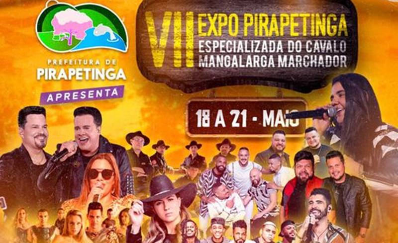 Expo Pirapetinga começa nesta quinta; confira programação