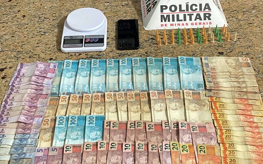 Suspeito de tráfico de drogas é preso pela PM em Astolfo Dutra