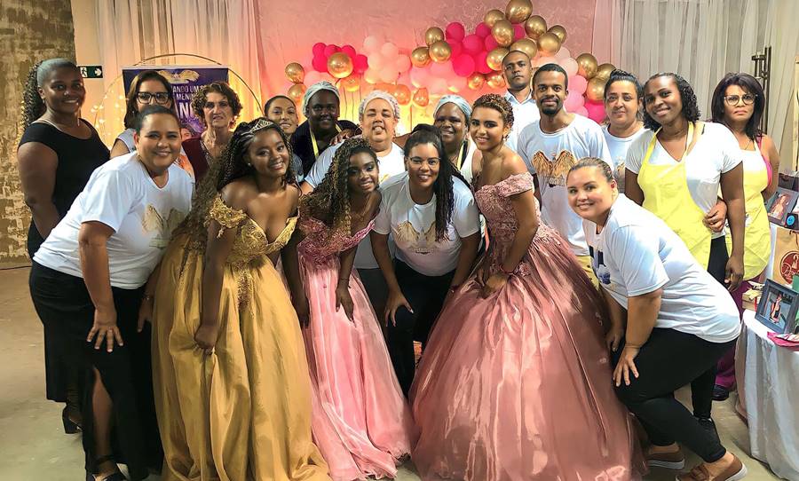 Emoção marca realização do ‘4º Realizando um Sonho de Menina’ promovido pelo Grupo Anjos de Luz em Leopoldina