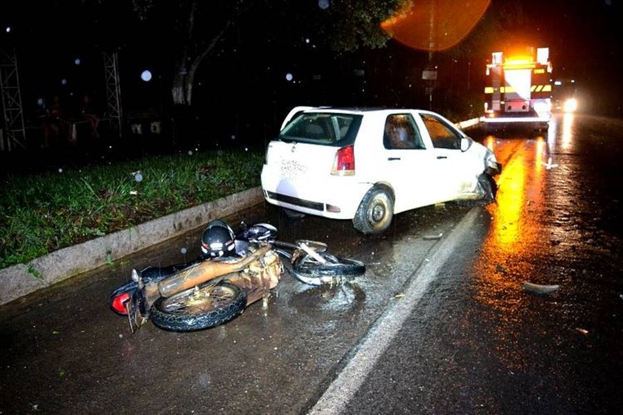 Motociclista fica gravemente ferido após acidente na BR-356 em Muriaé