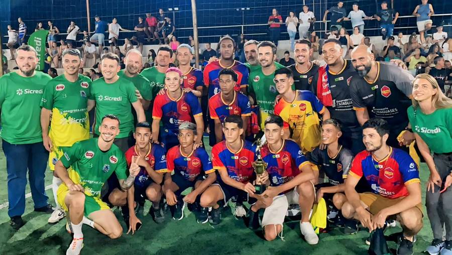 Sub-15 do La Masia de Leopoldina se consagra campeão da 1ª Copinha Sicredi/Adonias em Miraí