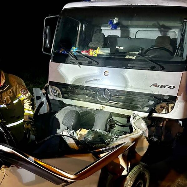 Grave acidente na BR-116 em Leopoldina deixa dois mortos