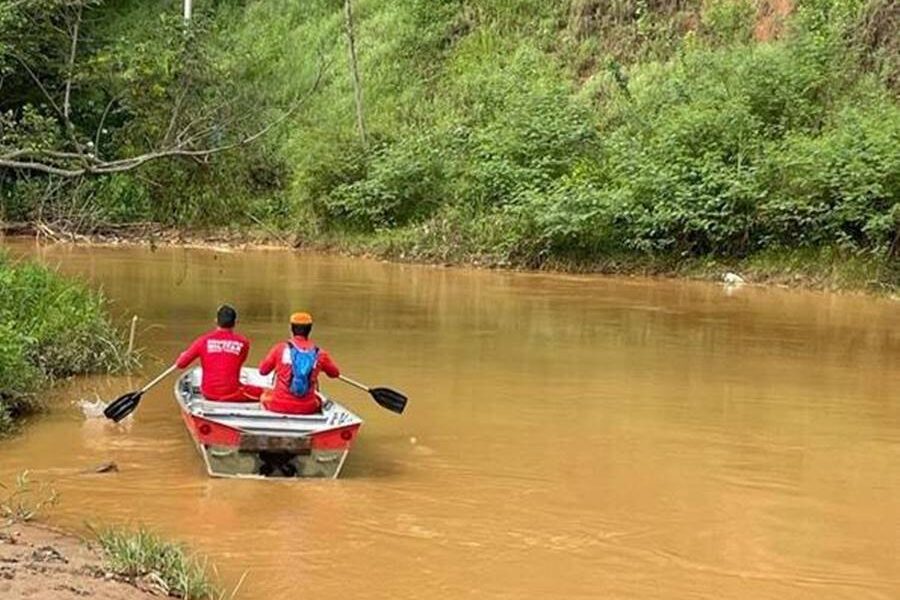 Após três dias de buscas, corpo de homem arrastado por correnteza em Miradouro é encontrado