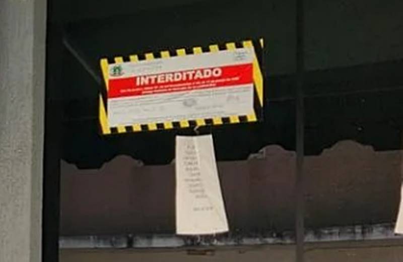 Vigilância Sanitária interdita associação de saúde em Leopoldina