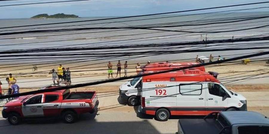 Turista de Manhuaçu morre afogado em Piúma