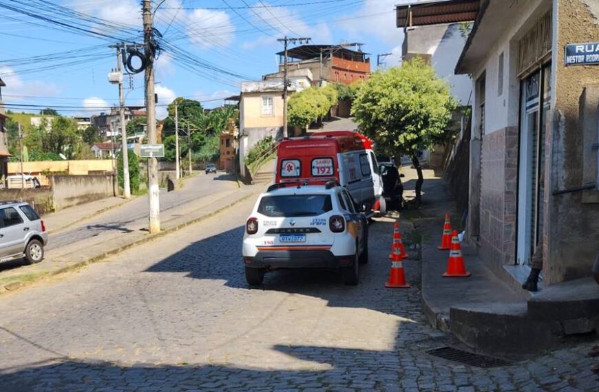 Homem é baleado no Bairro Roque Schettino e outro no Alto do Cemitério em Leopoldina