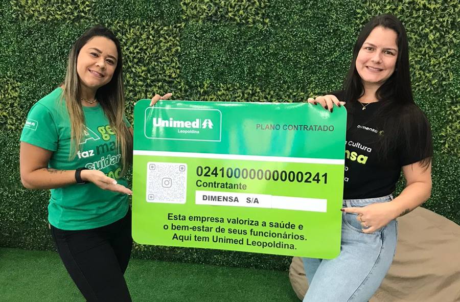 Unimed Leopoldina inicia cobertura assistencial para equipe da empresa Dimensa Leopoldina