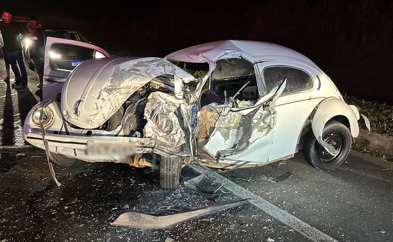 Grave acidente entre carro e caminhonete deixa mortos e feridos em Leopoldina