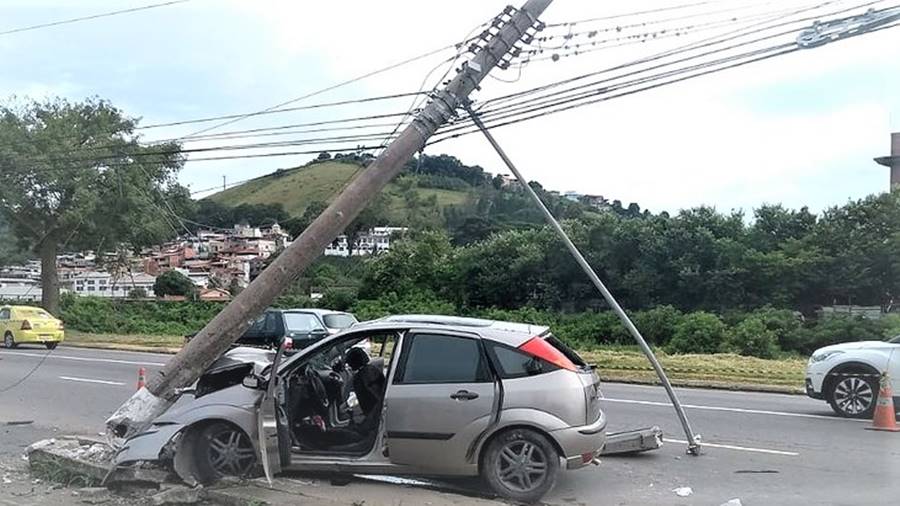 Em quatro meses, Energisa contabiliza 25 batidas contra postes