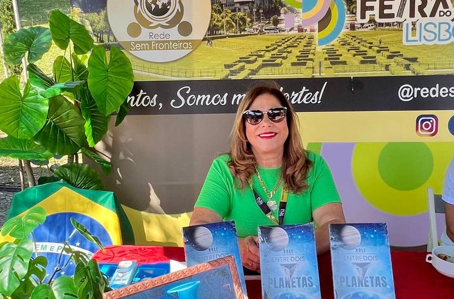 Escritora leopoldinense Rosane Lacerda participa da 94ª Feira do Livro de Lisboa