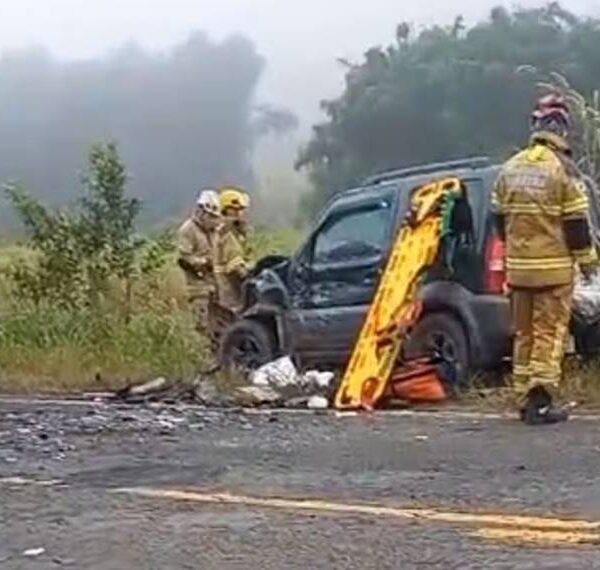 Grave acidente deixa dois mortos na BR-267 em Maripá de Minas