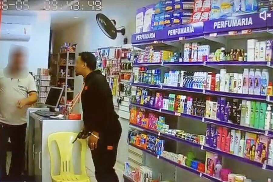 Homem que assaltou farmácia em Leopoldina é preso após outro roubo em Cataguases