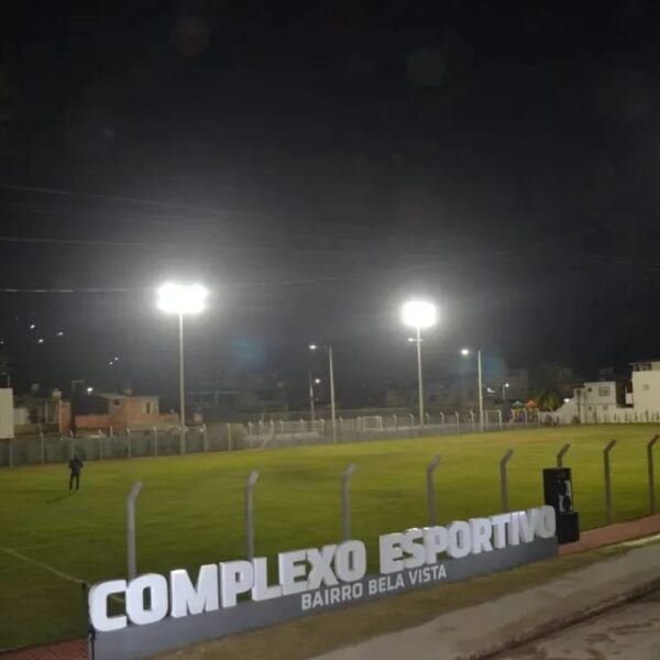 Complexo Esportivo do Bela Vista em Leopoldina é inaugurado