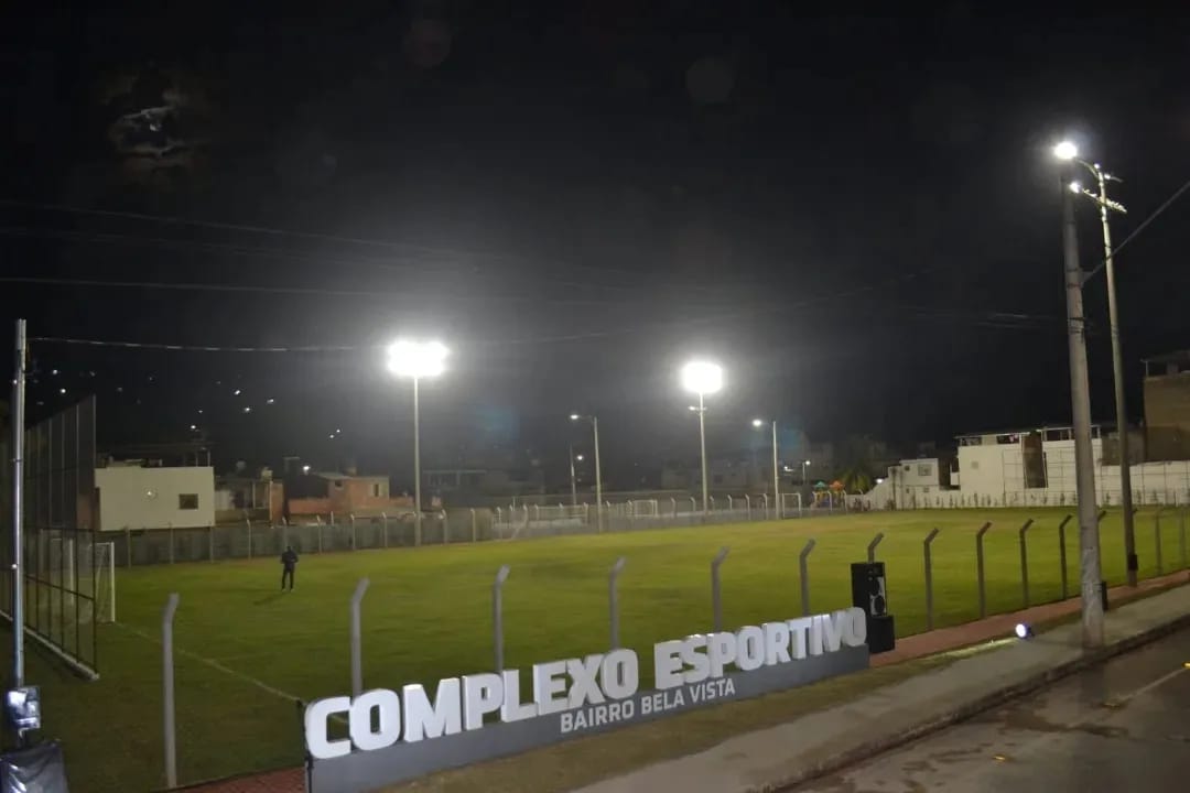 Complexo Esportivo do Bela Vista em Leopoldina é inaugurado