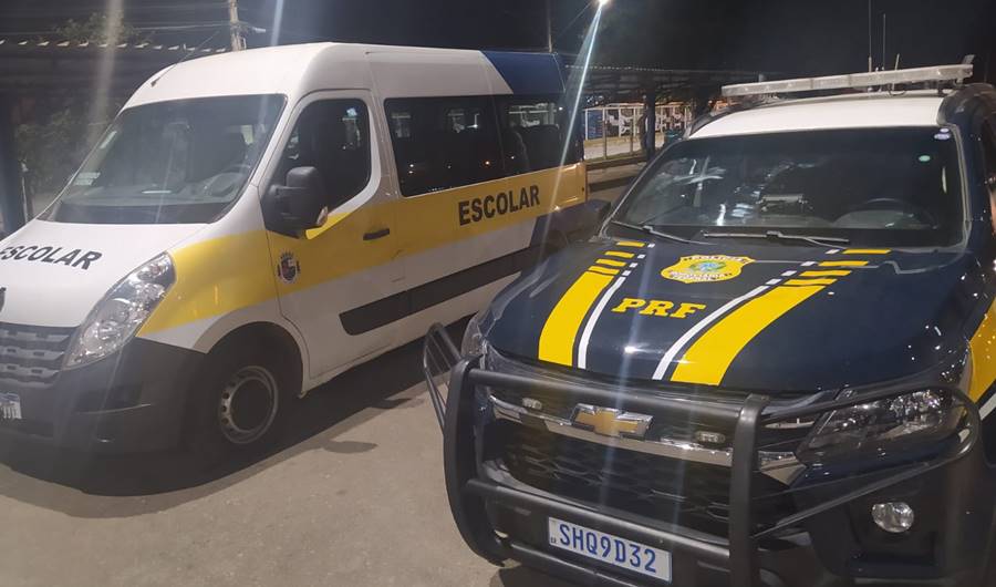 Motorista de transporte escolar é flagrado com sintomas de embriaguez em Muriaé