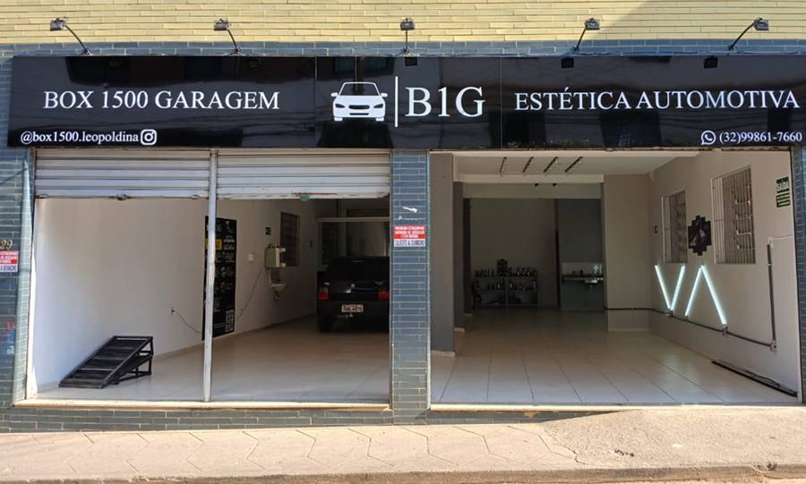 Box 1500 Garagem é inaugurada em Leopoldina com novo conceito de estética automotiva