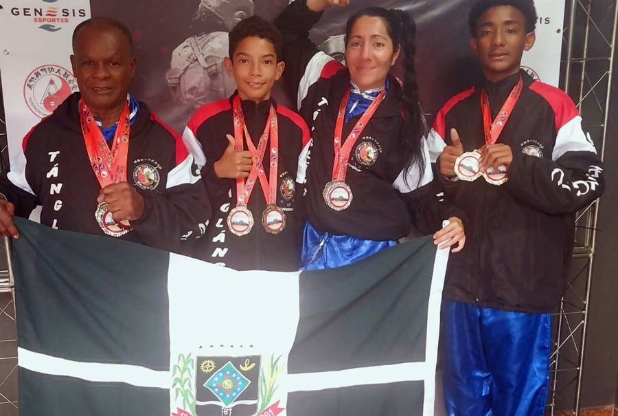 Equipe TAN LAN de Kung Fu de Leopoldina conquista 10 medalhas em BH