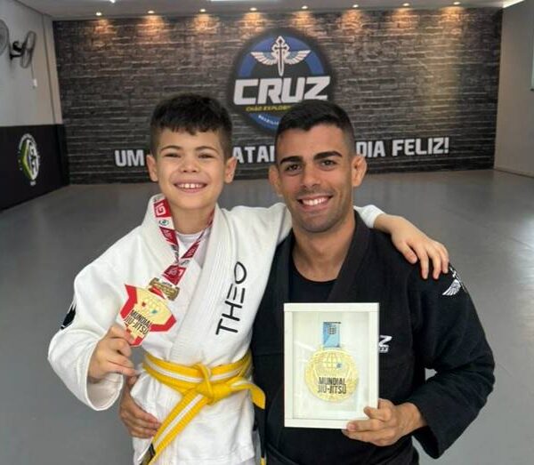 Leopoldina tem seu primeiro campeão mundial Kids de Jiu-Jitsu