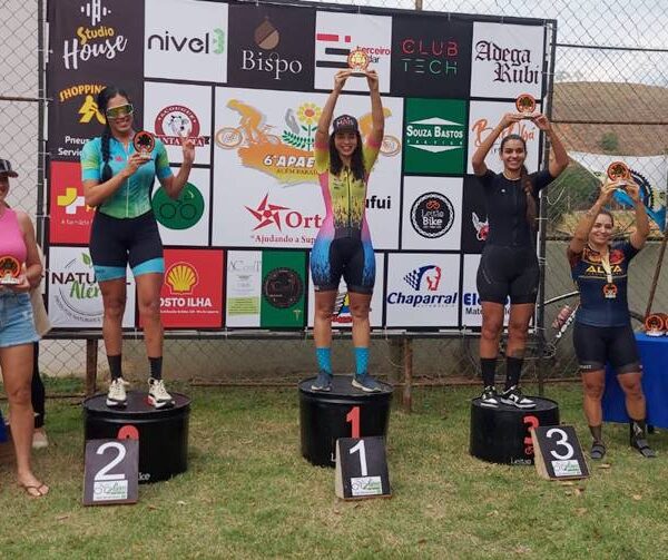 Ciclistas de Leopoldina são destaque na 6° Apae Bike de Além Paraíba