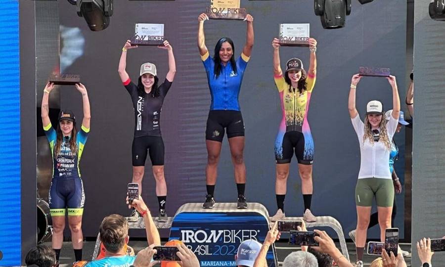 Atletas de Leopoldina fazem bonito na 31ª edição do Iron Biker Brasil em Mariana