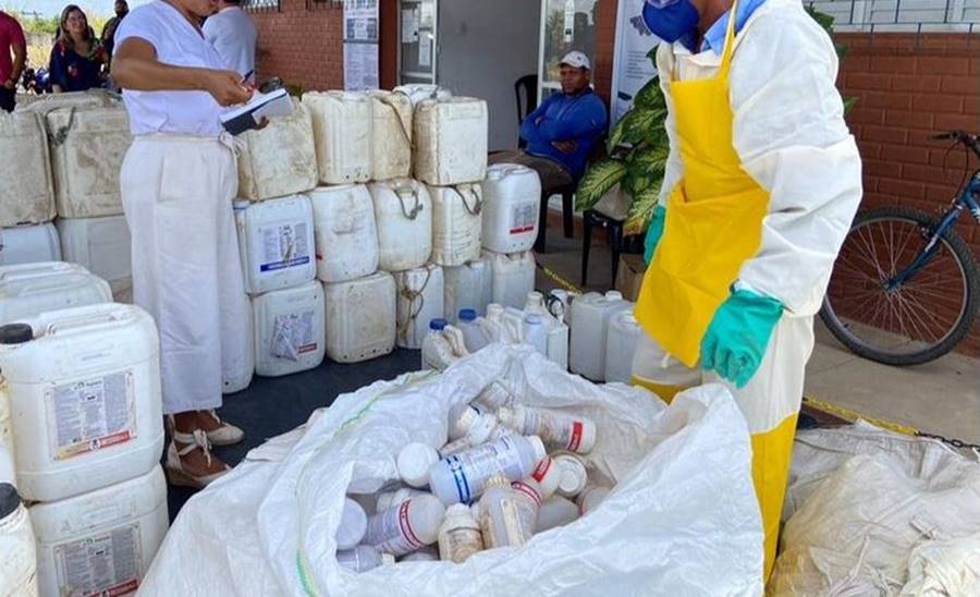 Ação busca recolher embalagens vazias de agrotóxicos em Leopoldina