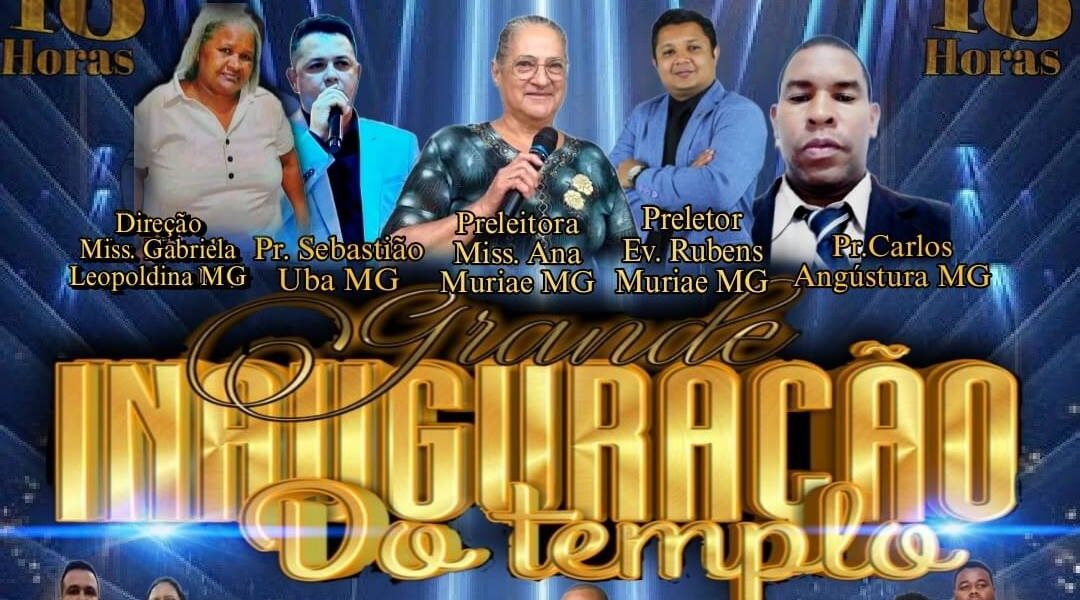 Igreja Petencostal inaugura sua sede no Bela Vista em Leopoldina