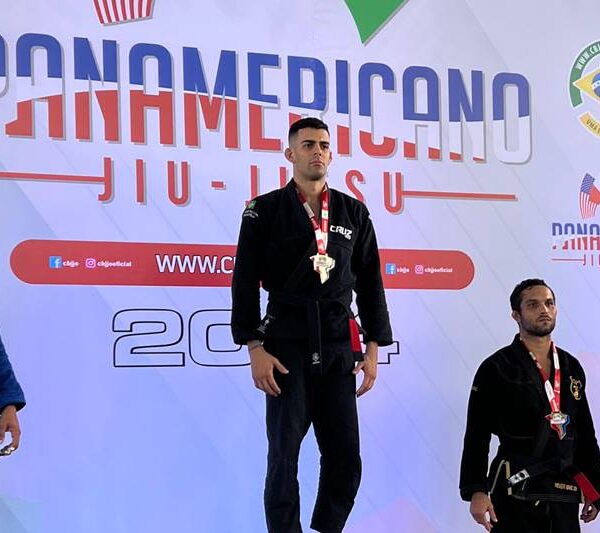 Júnior Cruz, de Leopoldina, conquista título de campeão Pan-Americano Jiu-Jitsu 2024 no Rio de Janeiro