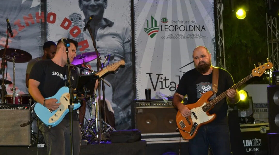 Prefeitura abre inscrições para segunda edição do Festival Serginho do Rock em Leopoldina