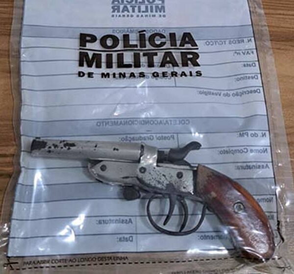 Adolescente de 16 anos é detido com arma de fogo em Cataguases